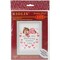 RIOLIS Counted Cross Stitch Kit 7"X9.5"-Girls Birth Announcement